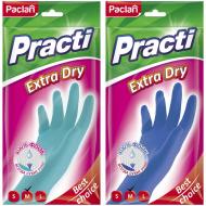 Рукавички гумові PACLAN Extra Dry стандартні р. L 1 пар/уп.